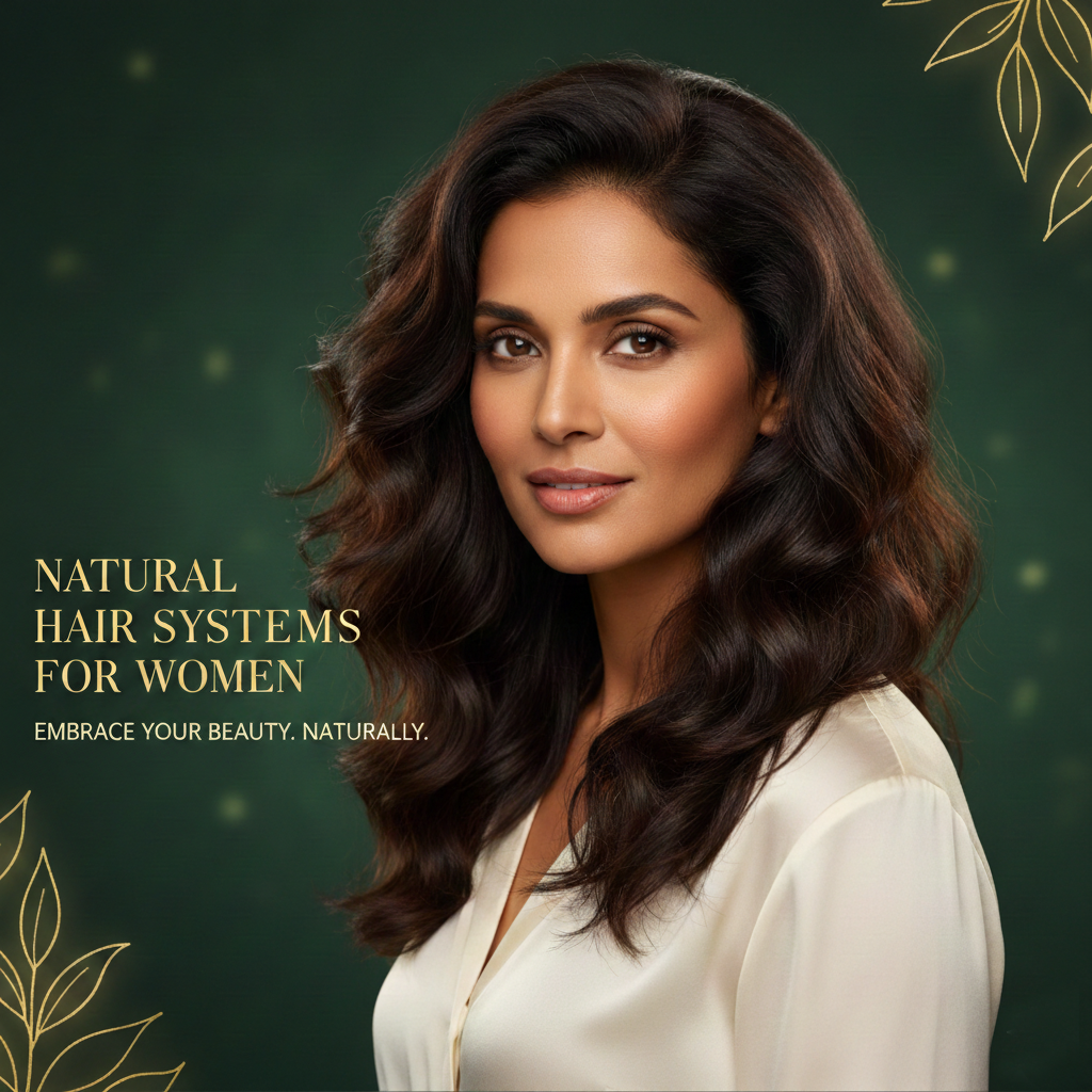 Natural Hair System For Women